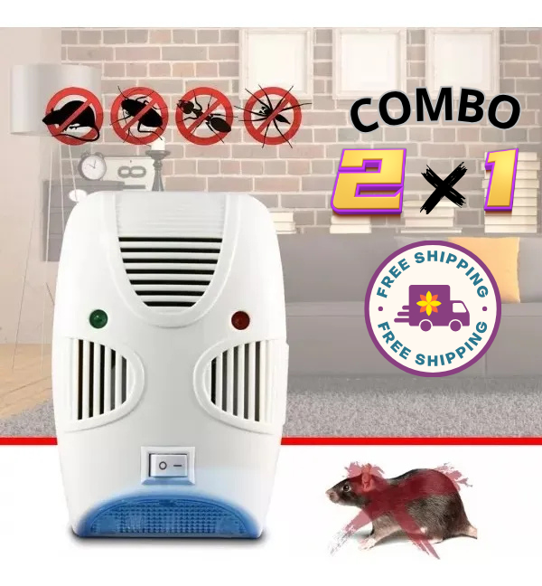 Repelente de Ratas COMBO 2X1