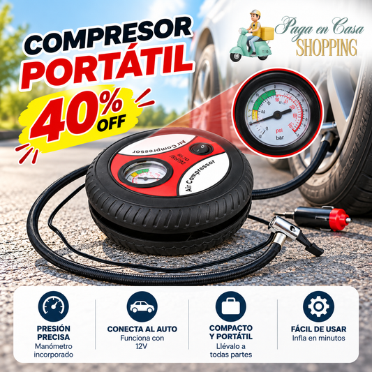 Compresor de Aire Portátil