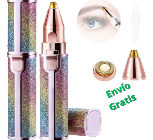 Afeitadora y Depiladora Facial Recargable 2 en 1